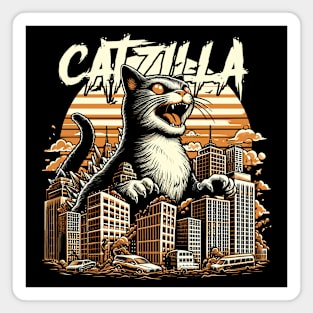 Catzilla - King of Monsters Magnet